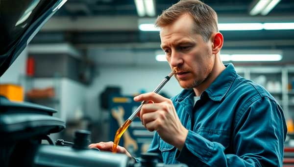 Как проверить уровень масла в двигателе