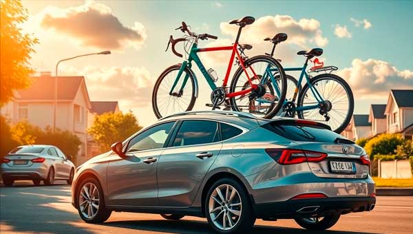 Правила безопасной перевозки велосипедов на автомобиле