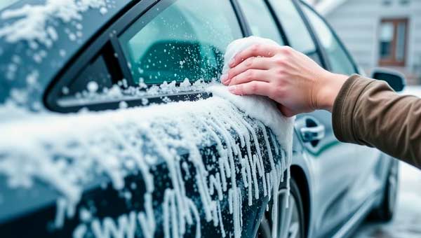 Как правильно мыть машину зимой, чтобы не испортить кузов?